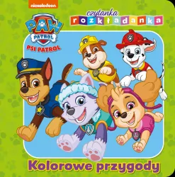 Psi Patrol. Czytanka rozkładanka cz. 1 Kolorowe przygody