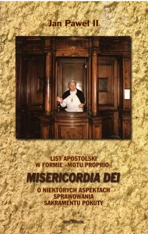 List apostolski Misericordia Dei - tantis.pl