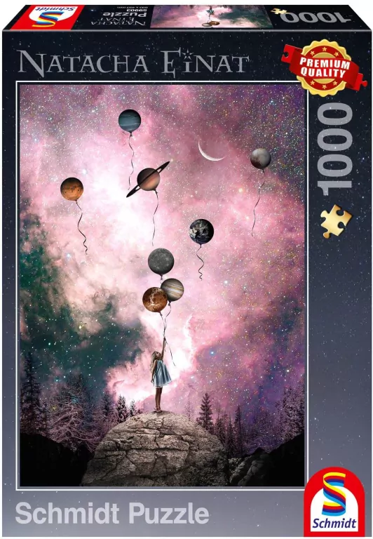 Puzzle PQ 1000. Natacha Einat. Tęsknota za planetą - tantis.pl