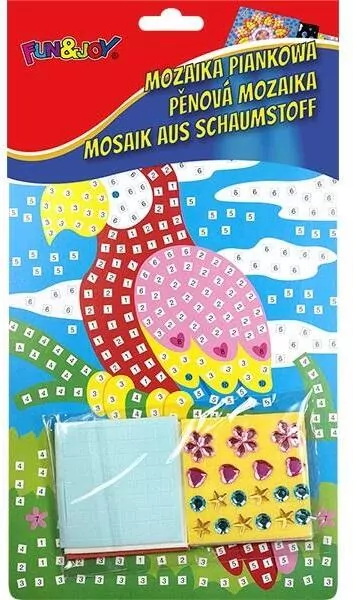 Mozaika piankowa. Papuga - tantis.pl