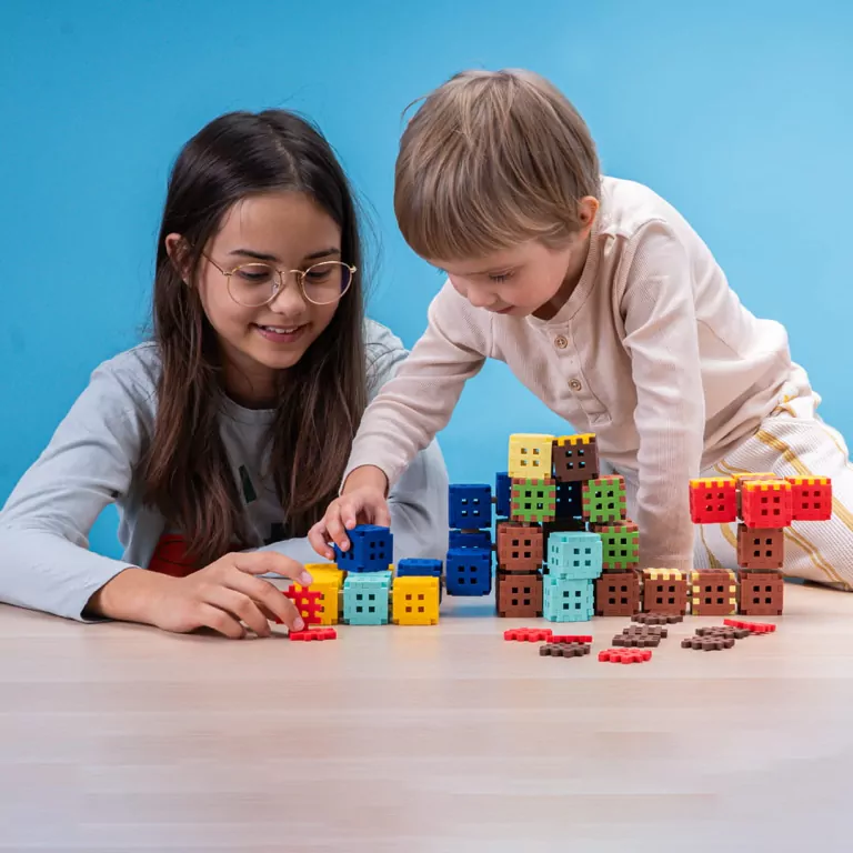 Marioinex Mini Waffle Green Blocks 502 el. - tantis.pl