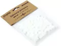 Dekoracje pompony 1cm białe - tantis.pl