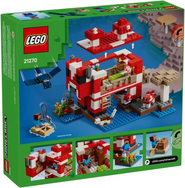 LEGO® Dom grzybowej krowy 21270 - tantis.pl