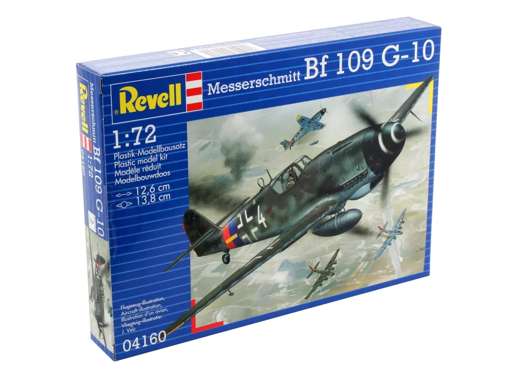 Samolot Messerschmitt BF 109 G-10 1:72 Revell - tantis.pl