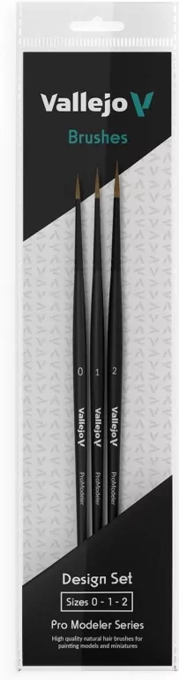 Vallejo: B01991 - Pro Modeler - Design Set - Natural (0, 1, 2) - tantis.pl