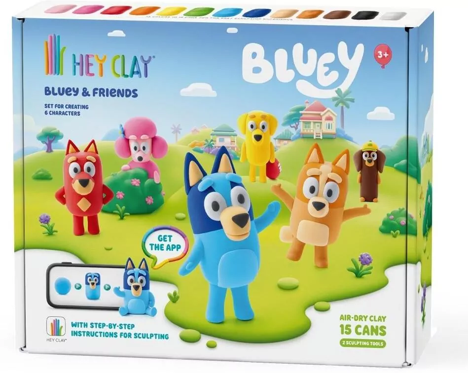 Bluey i przyjaciele. Bluey. Hey Clay - tantis.pl