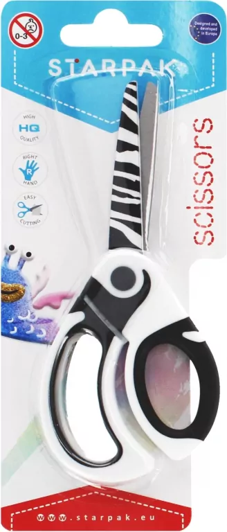 Nożyczki 13,5cm Zebra - tantis.pl