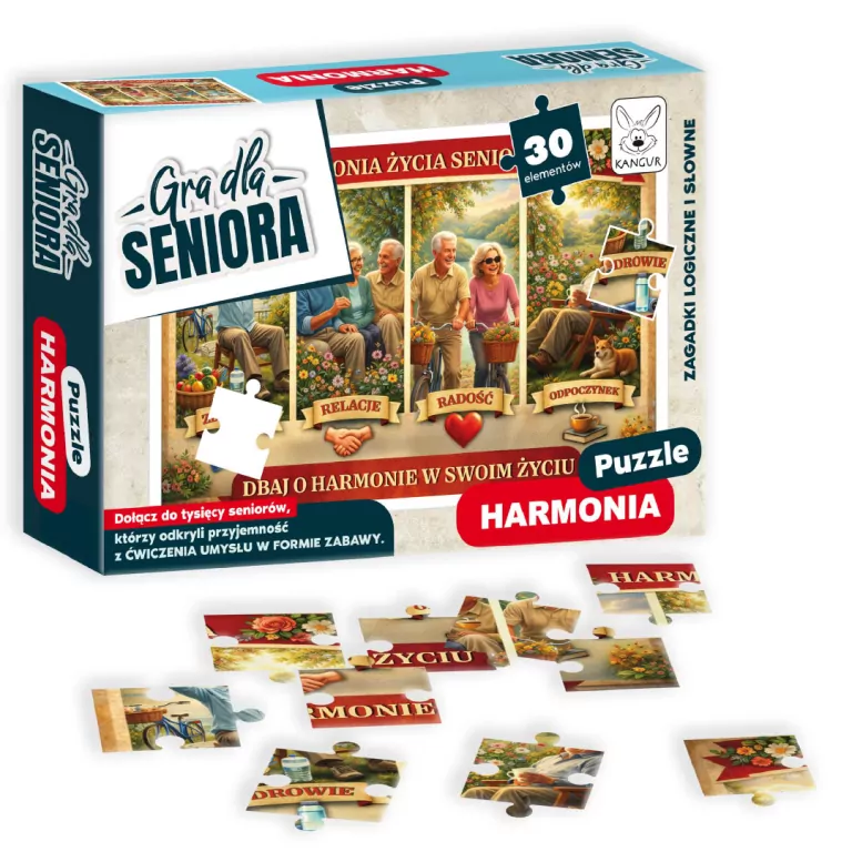 Gra dla Seniora. Puzzle Harmonia - tantis.pl