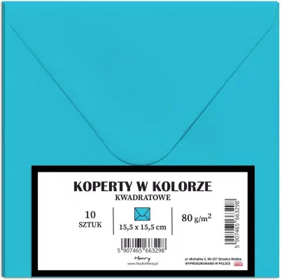 Koperty KW niebieskie
