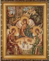 Obraz Haftowany Trójca Św. Rublowa 22x27,5cm - tantis.pl