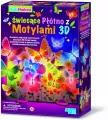 KidzMaker Świecące Płótno z Motylami 3D - tantis.pl