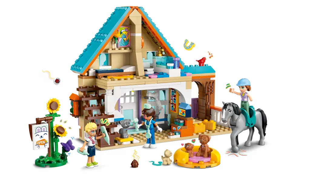 LEGO® Koń i lecznica dla zwierząt 42651 - tantis.pl