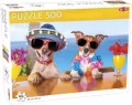 Puzzle 500 Animals: Holiday Hounds - tantis.pl