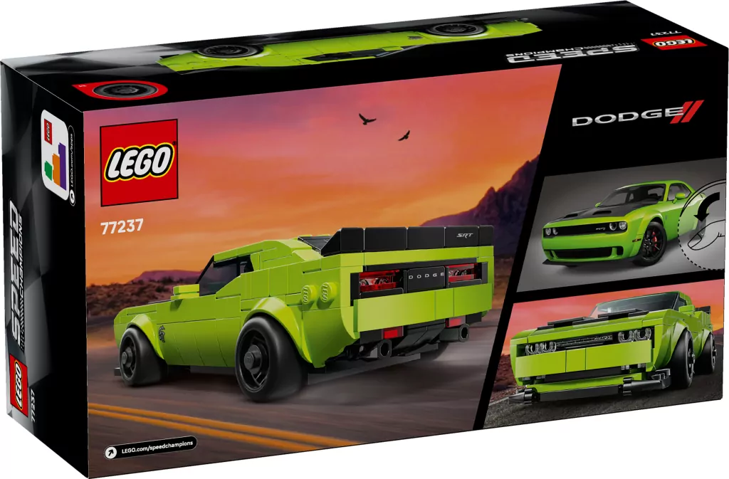 LEGO® Samochód sportowy Dodge Challenger SRT Hellcat 77237 - tantis.pl