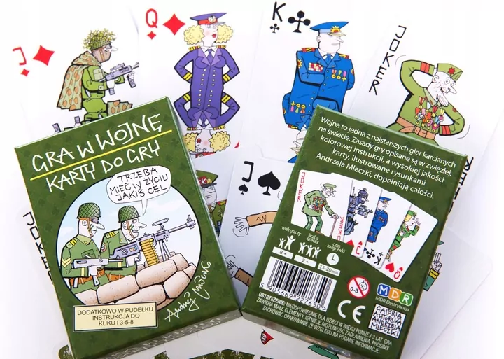 Gra w wojnę: Karty do gry - tantis.pl