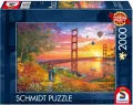 Puzzle 2000 PQ Spacer w pobliżu mostu Golden Gate San Francisco 112748 - tantis.pl