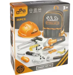 Mega Creative. Zestaw narzędzi warsztatowych w plecaku