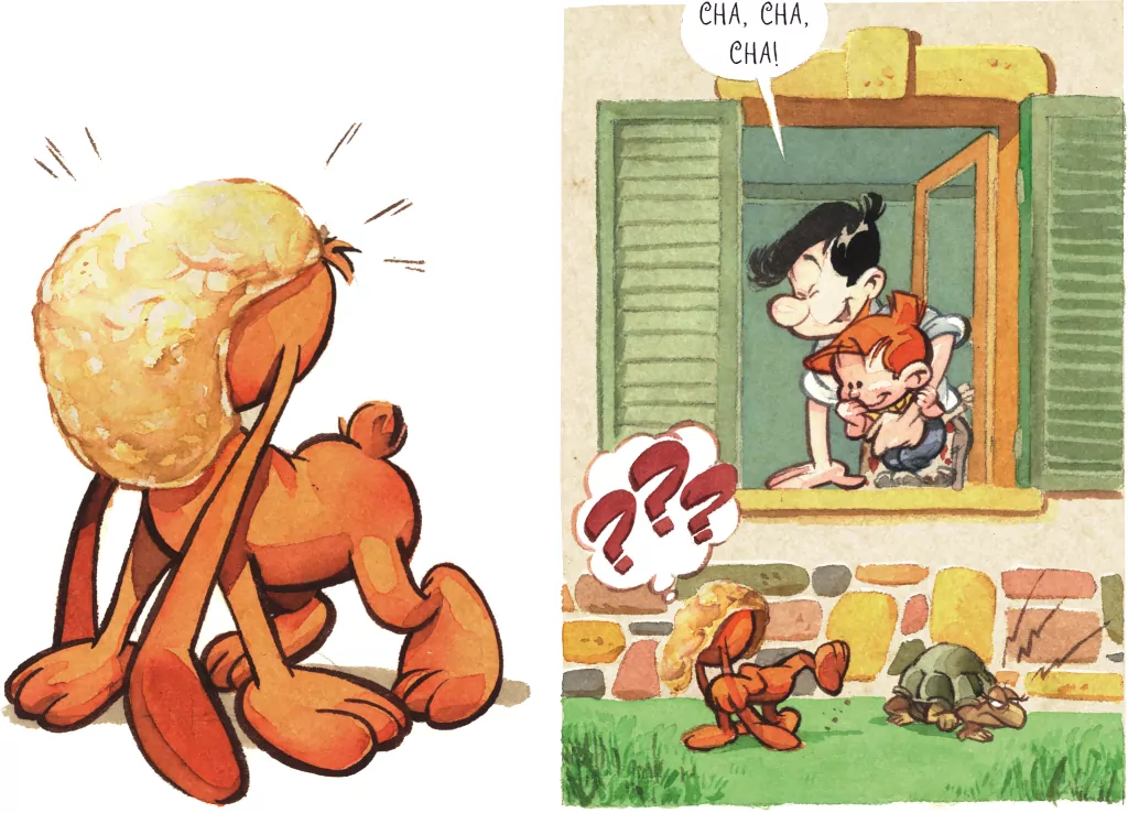 Smażenie naleśników. Mały Ptyś i Bill. Mój pierwszy komiks 5+. Tom 1 - tantis.pl