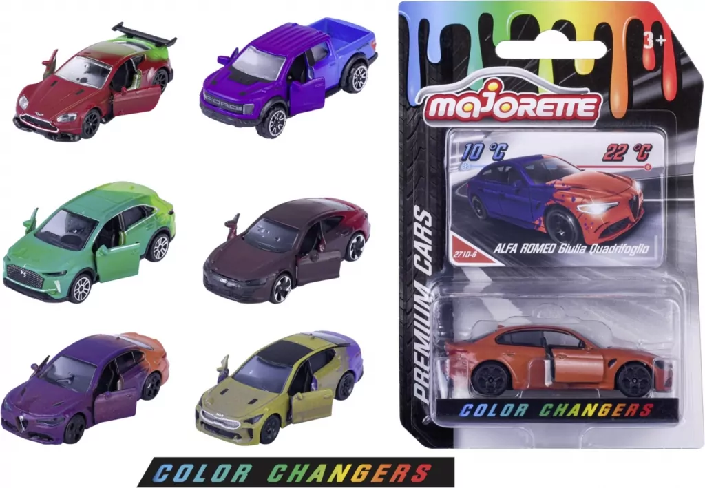 Majorette Pojazdy Color Change mix - tantis.pl