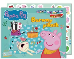 Peppa Pig. Barwny piknik. Czas na kolor