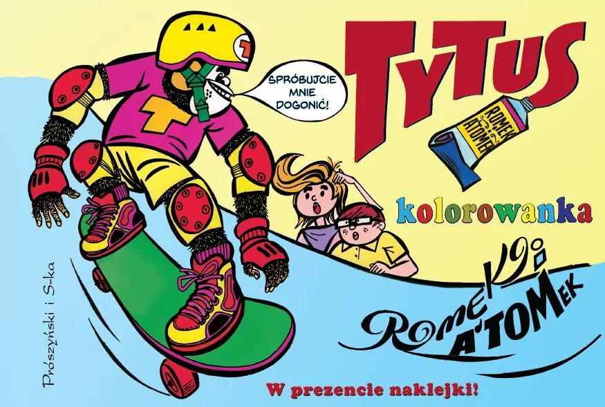 Tytus, Romek i A'Tomek. Kolorowanka 3 - tantis.pl