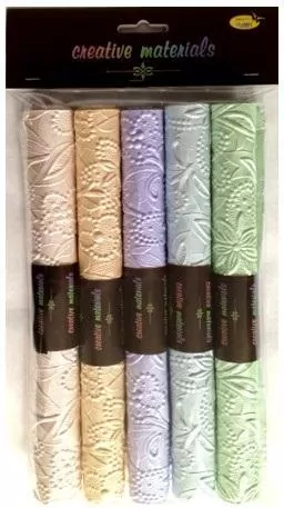 Karton 200g czerpany tłoczony 25x35cm 5ark - tantis.pl