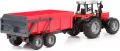 Traktor Massey Ferguson 7480 z przyczepą wywrotką - tantis.pl