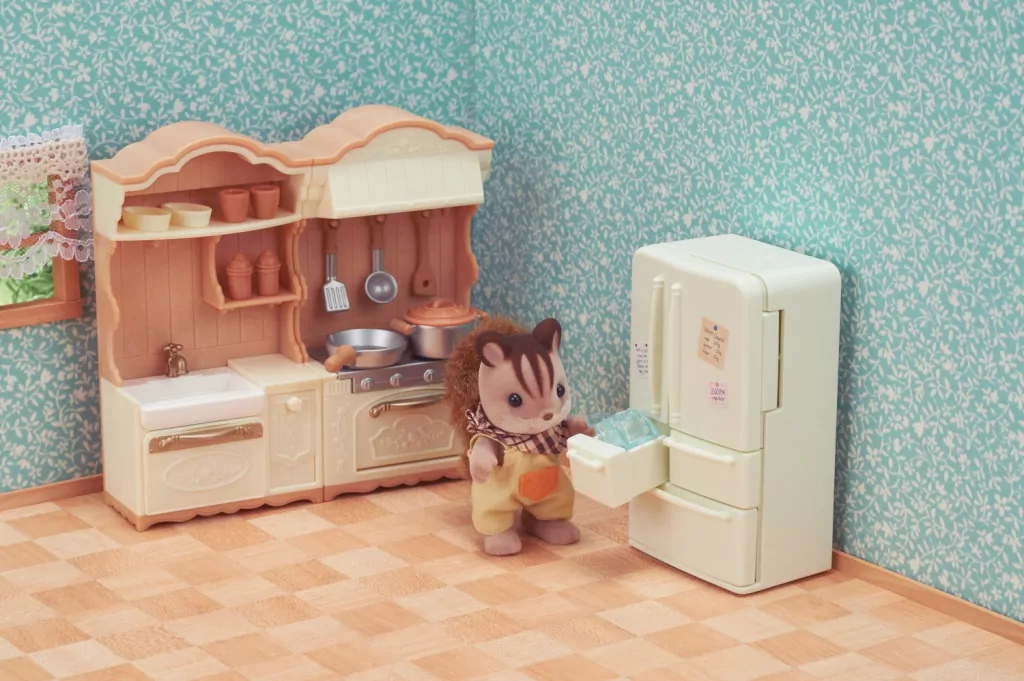 Wiejska kuchnia z lodówką. Sylvanian Families - tantis.pl