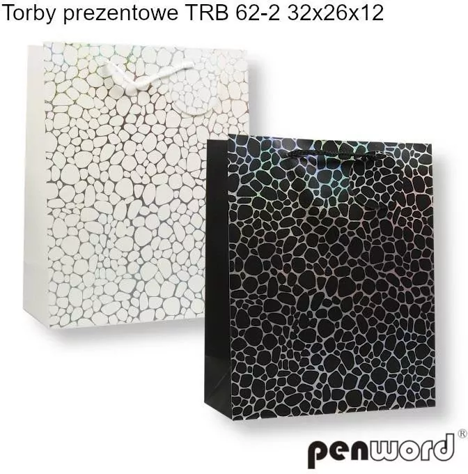 Torebka prezentowa 32x26x12cm MIX - tantis.pl