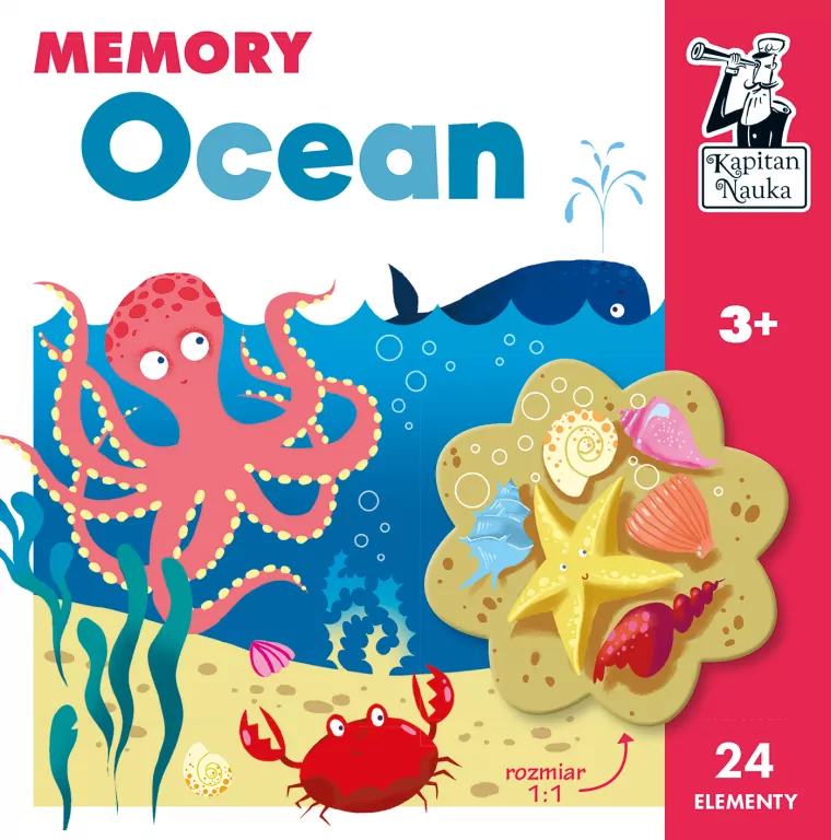 Ocean. Memory 3+. Kapitan Nauka - tantis.pl