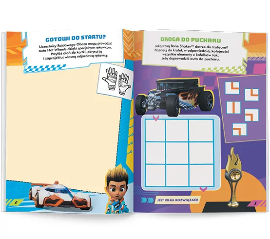 Hot Wheels™. Zadania do Zmazywania - tantis.pl