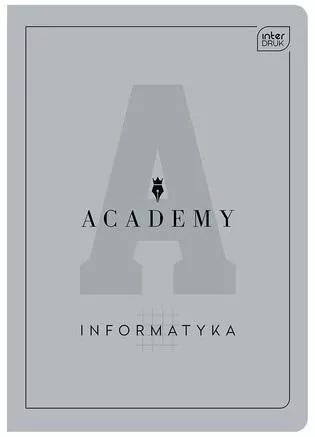 Zeszyt A5/60K kratka Inforrmatyka Academy - tantis.pl
