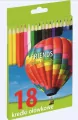 Kredki ołówkowe, 18 kolorów - tantis.pl