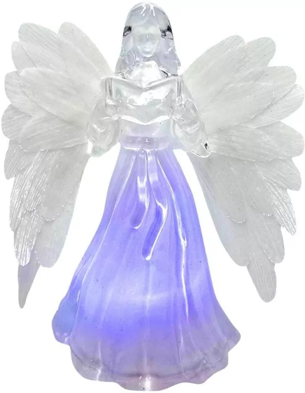 Anioł świecący z książką 13cm - tantis.pl