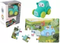 Auto puzzle Przygoda drogowa traktor - tantis.pl