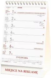 Kalendarz 2025. Biurkowy stojący
