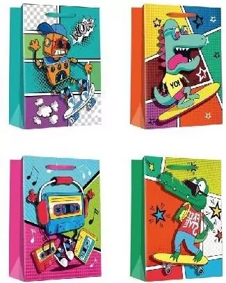 Torebka prezentowa S Skate mix - tantis.pl