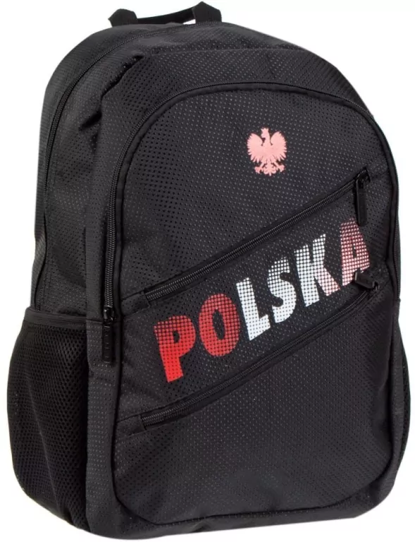 Plecak POLSKA BLACK STARPAK - tantis.pl