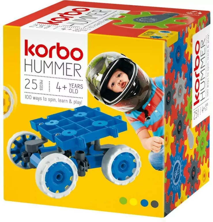 Hummer klocki 25 el czerwone - tantis.pl