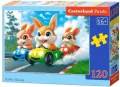 Puzzle 60 Rabbit Racing CASTOR - tantis.pl