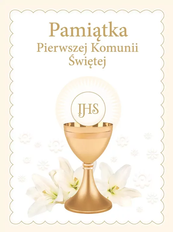 Pamiątka Pierwszej Komunii Świętej - tantis.pl
