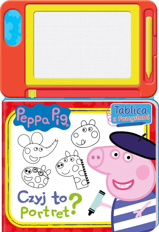 Peppa Pig. Tablica z Pomysłami cz. 2 Czyj to portret? - tantis.pl