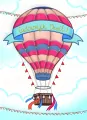 Karnet B6 Balon - tantis.pl