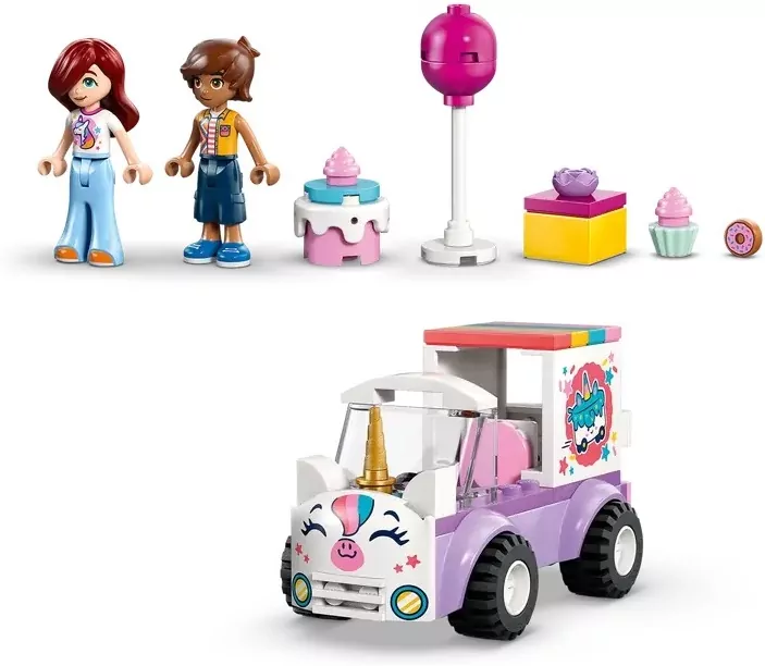 LEGO® Friends . Jednorożcowa dostawa tortu 42675 - tantis.pl