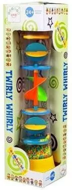 Grzechotka labirynt z kulkami Twirly - tantis.pl