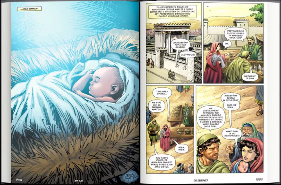 Biblia w komiksie. Boża historia od początku po wieczność - tantis.pl