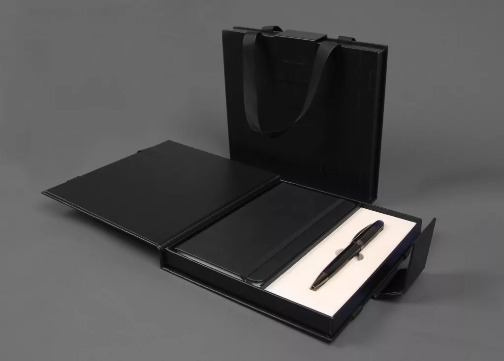 Długopis + notes Symphony premium czarny - tantis.pl