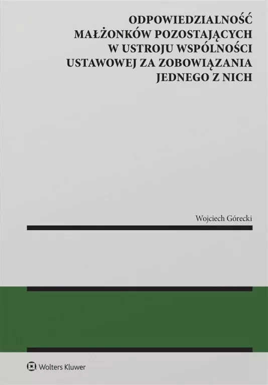 Odpowiedzialność małżonków pozostających.. - tantis.pl