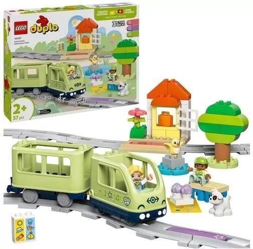 LEGO® Duplo. Przygoda z interaktywnym pociągiem 10427 - tantis.pl