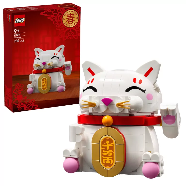 LEGO® Icons. Japoński kot szczęścia 40813 - tantis.pl